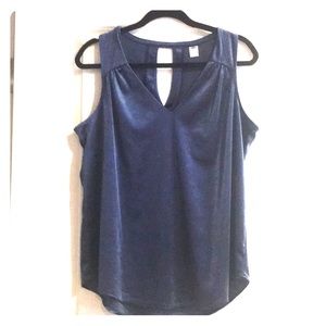 Velvet tank top